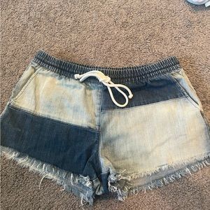 Aerie denim shorts